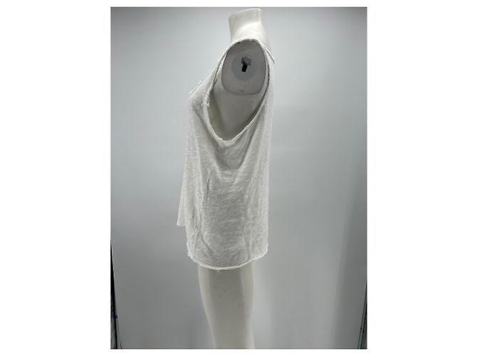 Canotta in cotone bianca Zadig & Voltaire M Bianco - vista 3