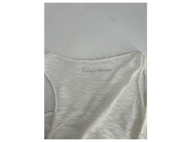 Canotta in cotone bianca Zadig & Voltaire M Bianco - vista 5