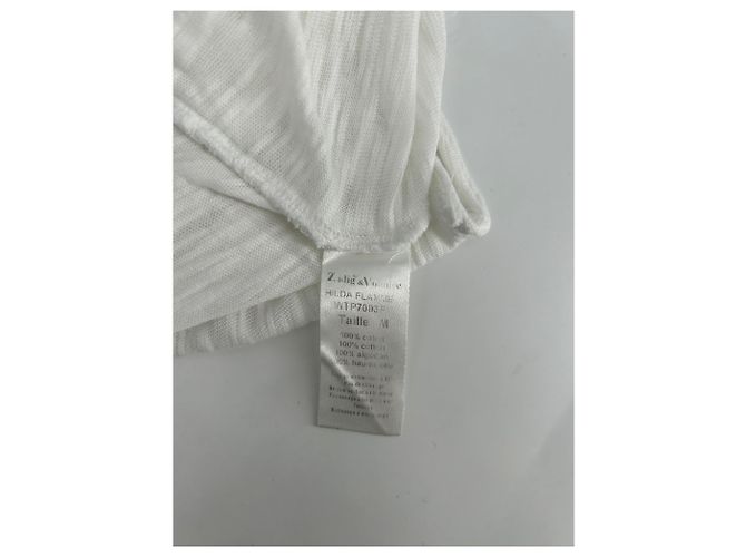 Canotta in cotone bianca Zadig & Voltaire M Bianco - vista 6