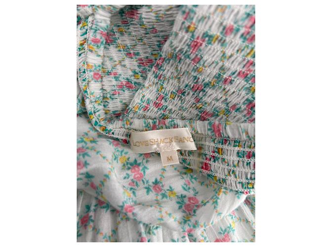 Autre Marque Vestido floral de algodón LOVE SHACK FANCY Multicolor - vista 5