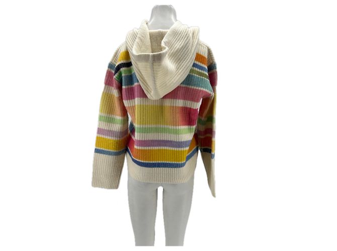 Autre Marque Mehrfarbiger Kapuzenpullover Mehrfarben - Ansicht 2