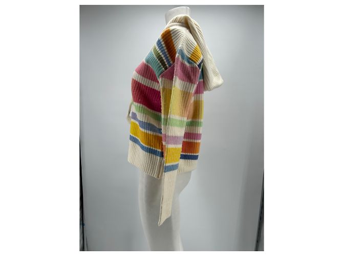 Autre Marque Mehrfarbiger Kapuzenpullover Mehrfarben - Ansicht 3
