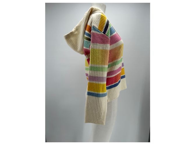 Autre Marque Mehrfarbiger Kapuzenpullover Mehrfarben - Ansicht 4
