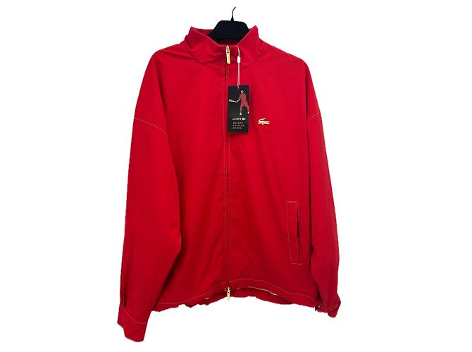 Jaqueta vermelha Lacoste x Maison Chateau Rouge Vermelho - vista 2