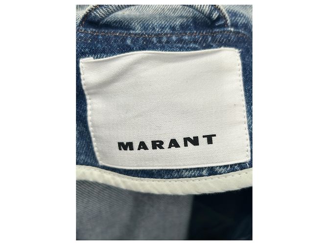 Giacca di denim Isabel Marant blu in cotone M - vista 3