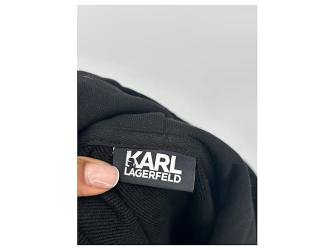 Karl Lagerfeld Kapuzenpullover Schwarz M - Ansicht 3