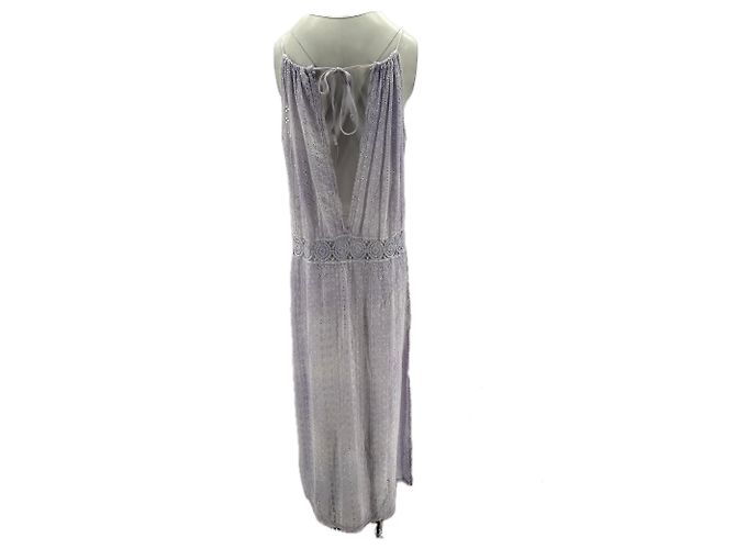 Autre Marque Violettes transparentes Kleid Lila - Ansicht 2