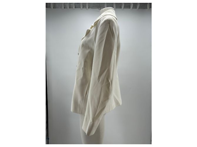 Georges Rech White Jacket Polyester Size L - view 3
