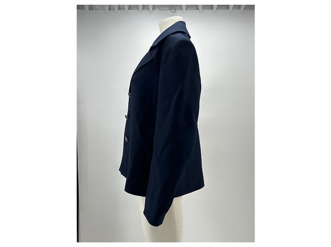 Giacca blu navy Georges Rech L - vista 3