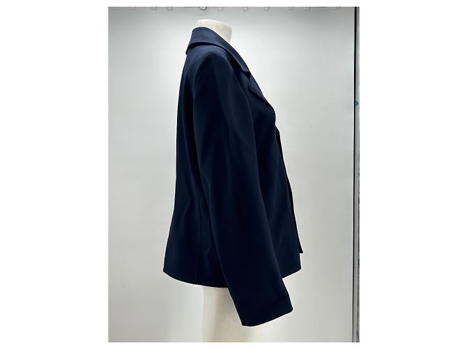 Giacca blu navy Georges Rech L - vista 4