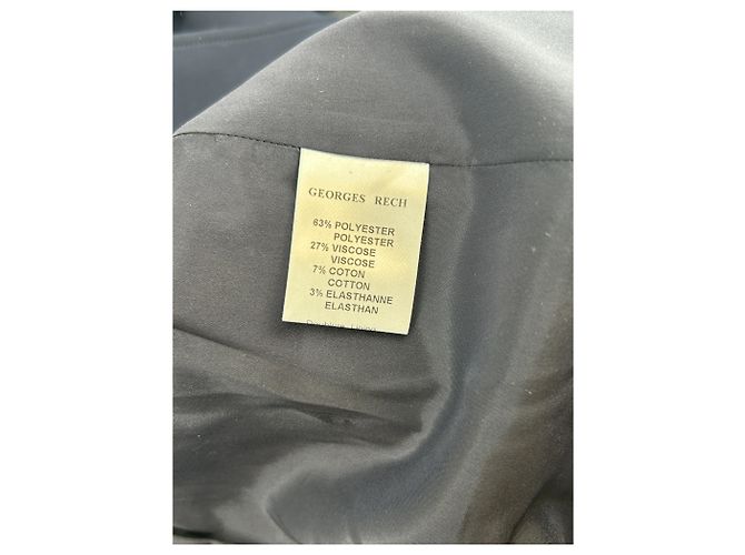 Giacca blu navy Georges Rech L - vista 6