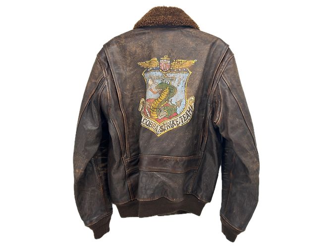 Polo Ralph Lauren Braune Lederbomber - Ansicht 2