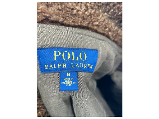 Polo Ralph Lauren Braune Lederbomber - Ansicht 3