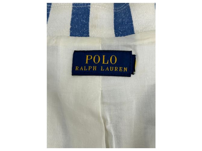 Polo Ralph Lauren Blazer a righe bianco e blu - vista 5