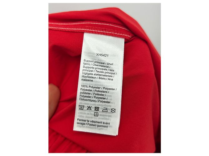 Autre Marque Pantalones rojos Lacoste x Maison Chateau Rouge Roja - vista 5