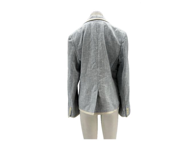 Polo Ralph Lauren Blazer a righe bianco e blu - vista 2