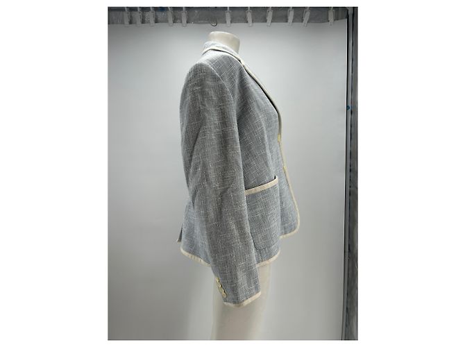 Polo Ralph Lauren Blazer a righe bianco e blu - vista 4