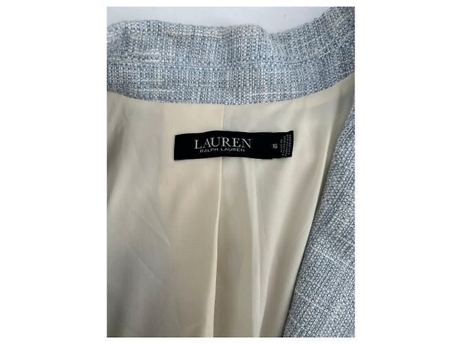 Polo Ralph Lauren Blazer a righe bianco e blu - vista 5