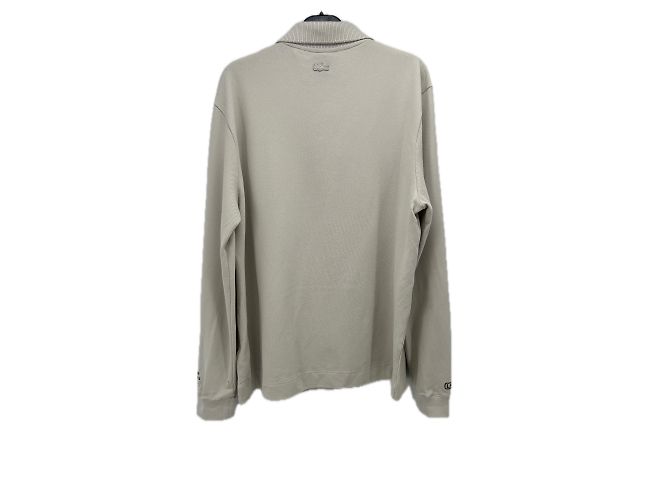 Autre Marque Lacoste x Maison Chateau Rouge Poloshirt Hellgrau - Ansicht 3