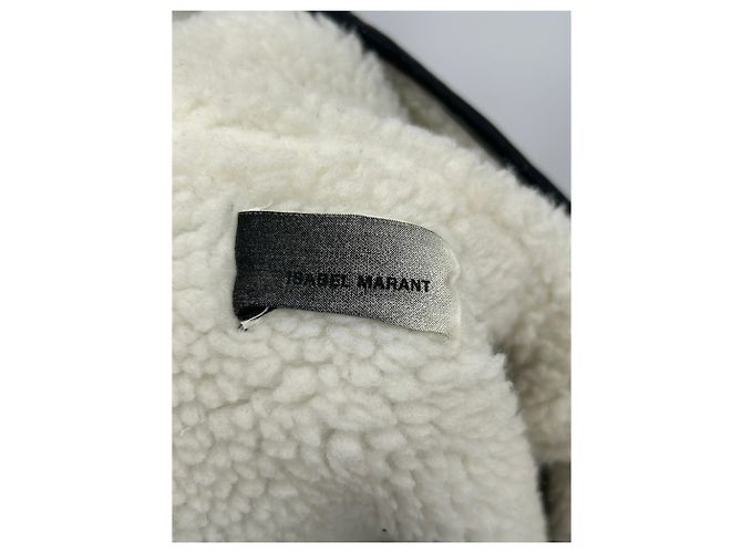 Isabel Marant Schwarz-weiße Jacke - Ansicht 3