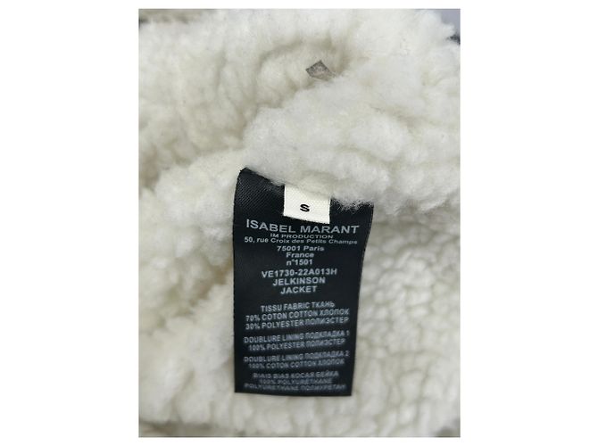 Isabel Marant Schwarz-weiße Jacke - Ansicht 4