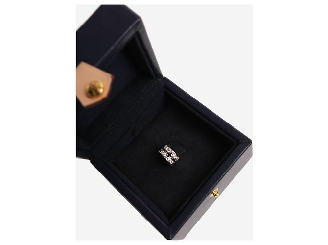 Louis Vuitton Ear cuff in oro bianco e diamanti - vista 2