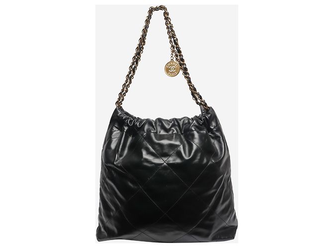 Borsa Chanel 22 nera media Nero - vista 3