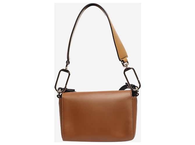 Smythson Bolso bandolera de cuero marrón estilo ecuestre Castaño - vista 4