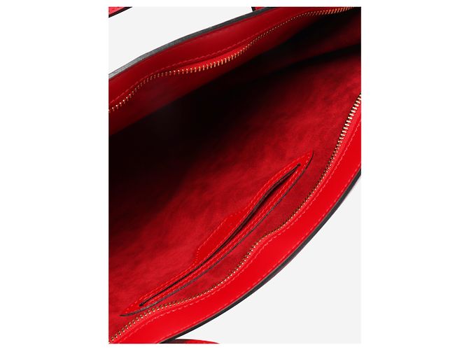 Louis Vuitton Borsa tote vintage rossa 1997 Saint Jacques Rosso - vista 6