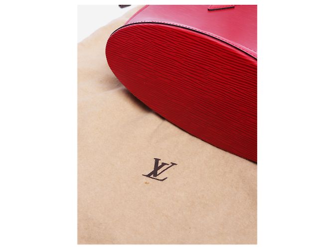 Louis Vuitton Borsa tote vintage rossa 1997 Saint Jacques Rosso - vista 8
