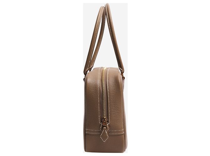Hermès Plume 20 Tasche Etoupe Braun - Ansicht 3