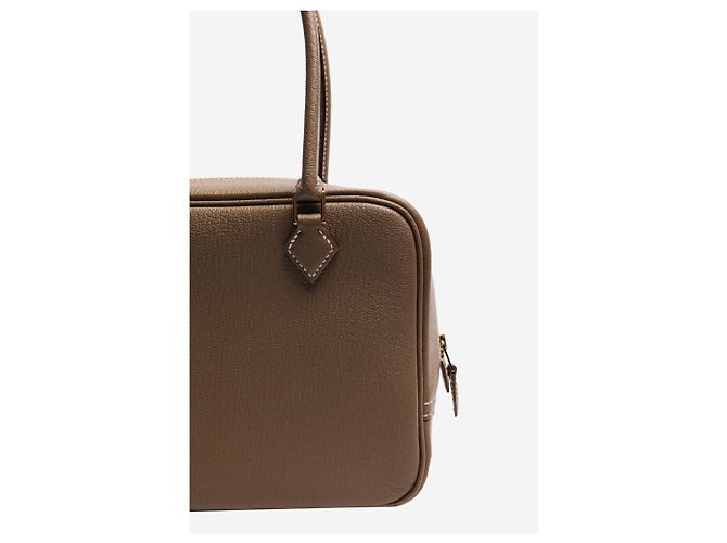 Hermès Plume 20 Tasche Etoupe Braun - Ansicht 5