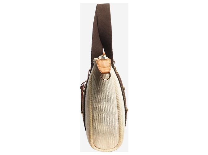 Louis Vuitton Vintage 2005 Antigua Cabas PM Cabas Tasche in Creme Roh - Ansicht 2