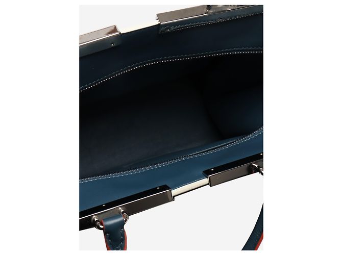 Fendi Bolsa 2way de couro azul 3Jours - vista 6