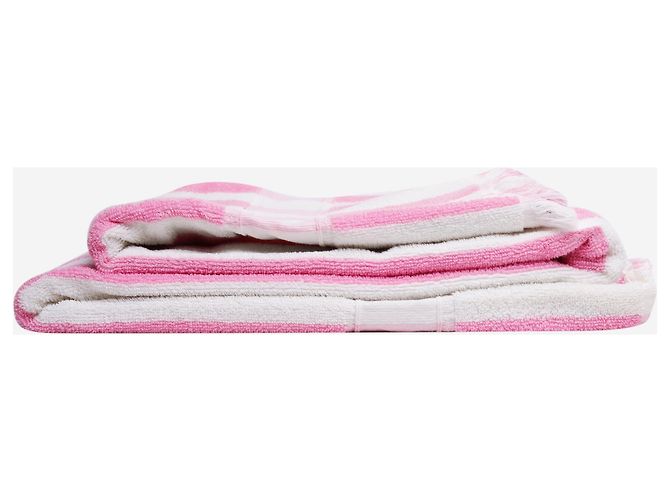 Hermès Toalha de praia Pink Yachting Raye Rosa - vista 4
