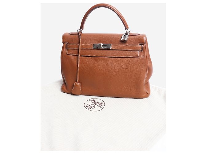 Hermès Braune Kelly Tasche - Ansicht 10