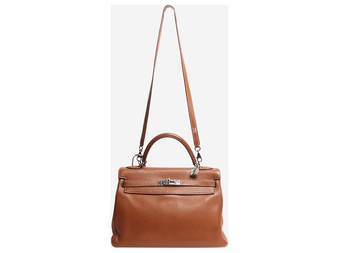 Hermès Braune Kelly Tasche - Ansicht 2