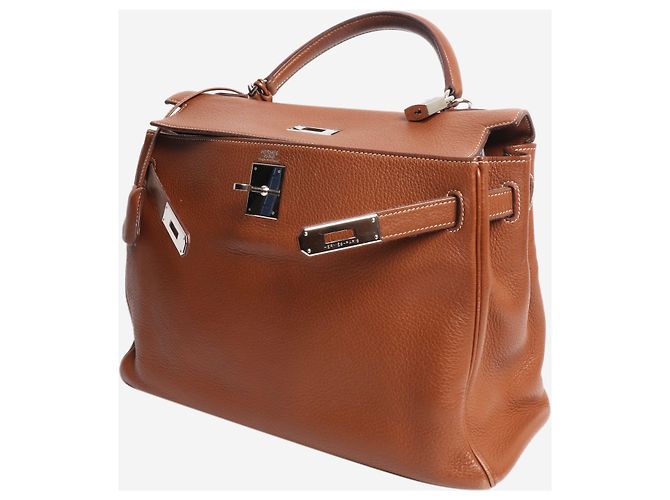 Hermès Braune Kelly Tasche - Ansicht 8