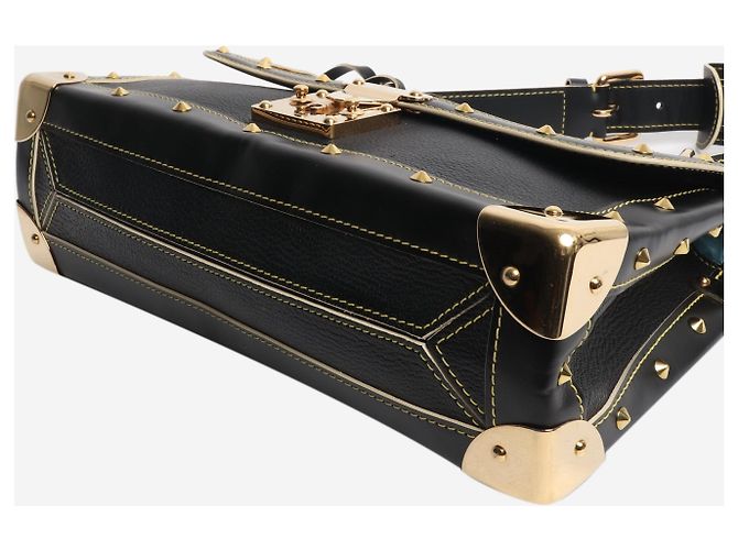 Louis Vuitton Borsa a tracolla nera con borchie 2007 Nero - vista 4