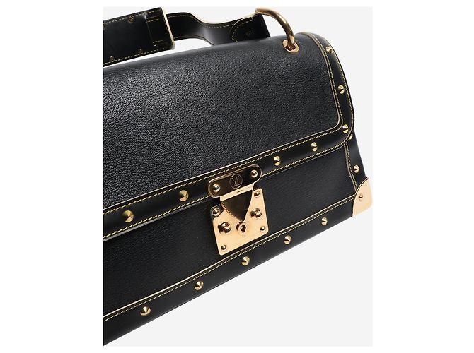 Louis Vuitton Borsa a tracolla nera con borchie 2007 Nero - vista 5