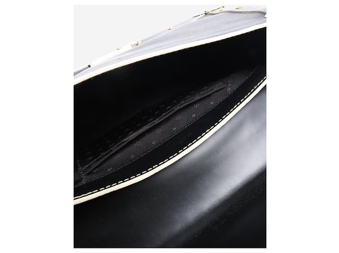 Louis Vuitton Borsa a tracolla nera con borchie 2007 Nero - vista 6
