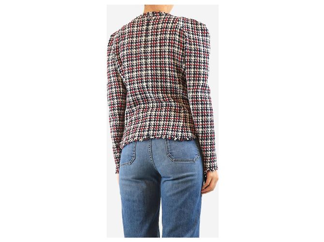 Isabel Marant Etoile Nelly Tweed-Jacke - Größe UK 10 Mehrfarben - Ansicht 2
