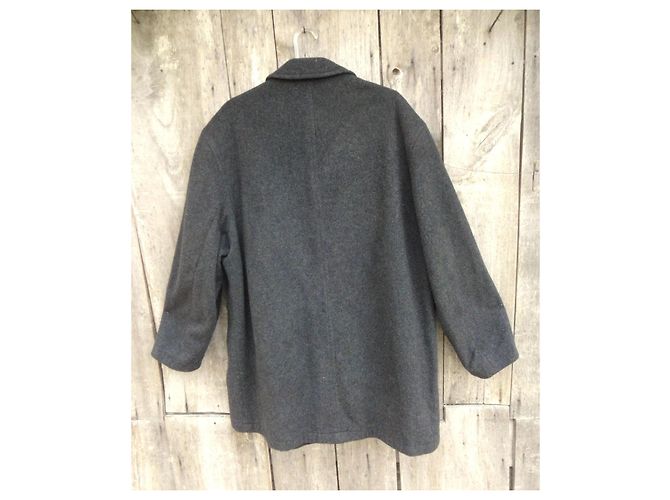 Autre Marque Cappotto Loden Bongardi in lana e alpaca Grigio - vista 5