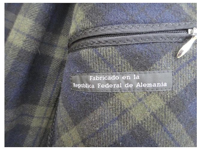 Autre Marque Cappotto Loden Bongardi in lana e alpaca Grigio - vista 6