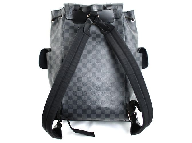 Zaino Louis Vuitton Christopher PM Nero - vista 2