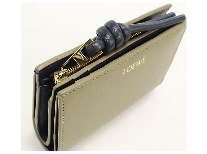 Cartera Bi-Fold Loewe en Khaki Caqui - vista 6