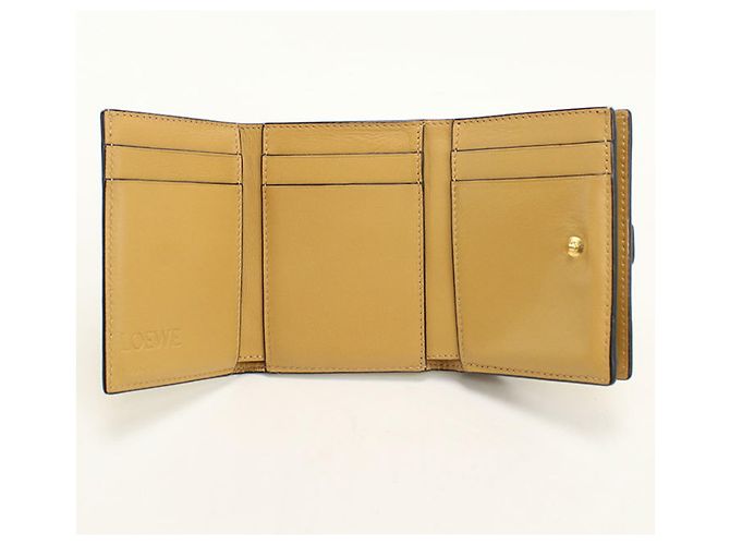 Loewe Tri-fold Wallet Beige - view 3