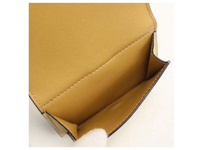 Loewe Tri-fold Wallet Beige - view 5