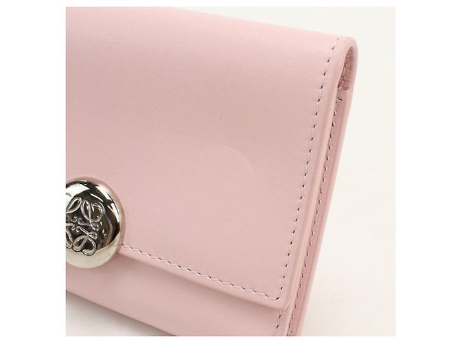 Cartera de piel de becerro rosa Loewe - vista 6