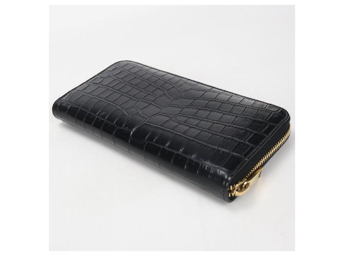 Cassandra Saint Laurent Long Wallet Schwarz - Ansicht 2